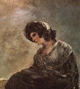 Francisco Goya Milkgirl from Bordeaux Germany oil painting artist